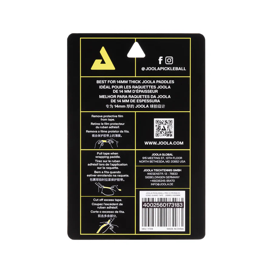 JOOLA PRO IV PICKLEBALL EDGE GUARD TAPE