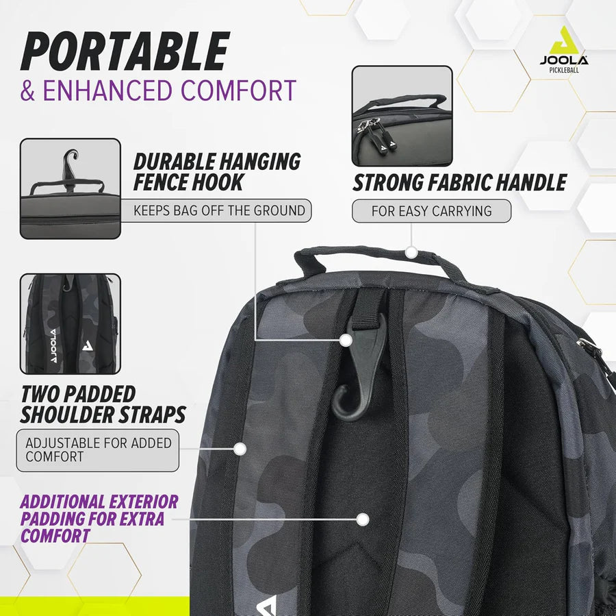 JOOLA VISION II DELUXE BACKPACK