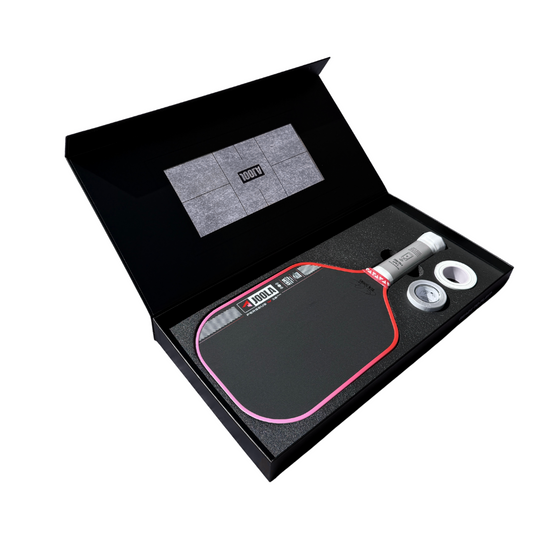 JOOLA BEN JOHNS PERSEUS PRO IV 14mm Pickleball Paddle - GUAVA RUSH