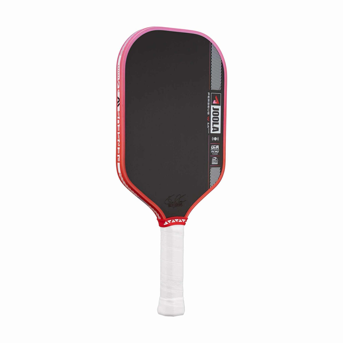 JOOLA BEN JOHNS PERSEUS PRO IV 14mm Pickleball Paddle - GUAVA RUSH