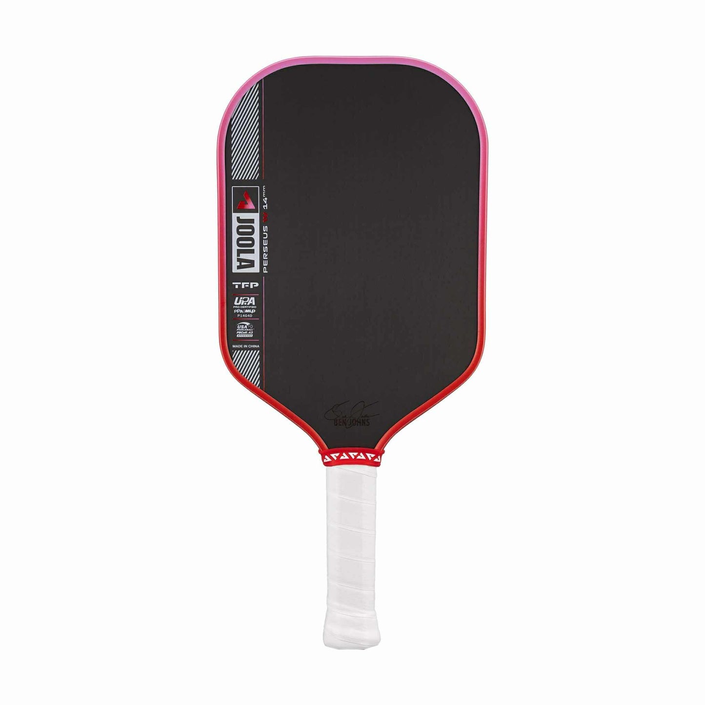 JOOLA BEN JOHNS PERSEUS PRO IV 14mm Pickleball Paddle - GUAVA RUSH