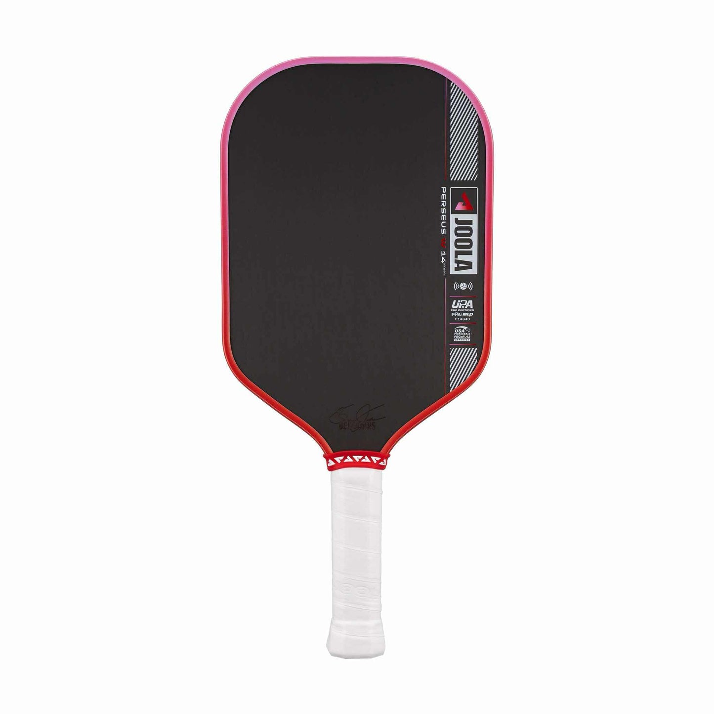JOOLA BEN JOHNS PERSEUS PRO IV 14mm Pickleball Paddle - GUAVA RUSH