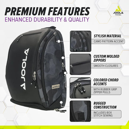 JOOLA VISION II DELUXE BACKPACK