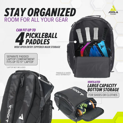 JOOLA VISION II DELUXE BACKPACK