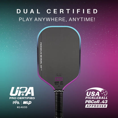 JOOLA Perseus 3S Dual 16mm Pickleball Paddle