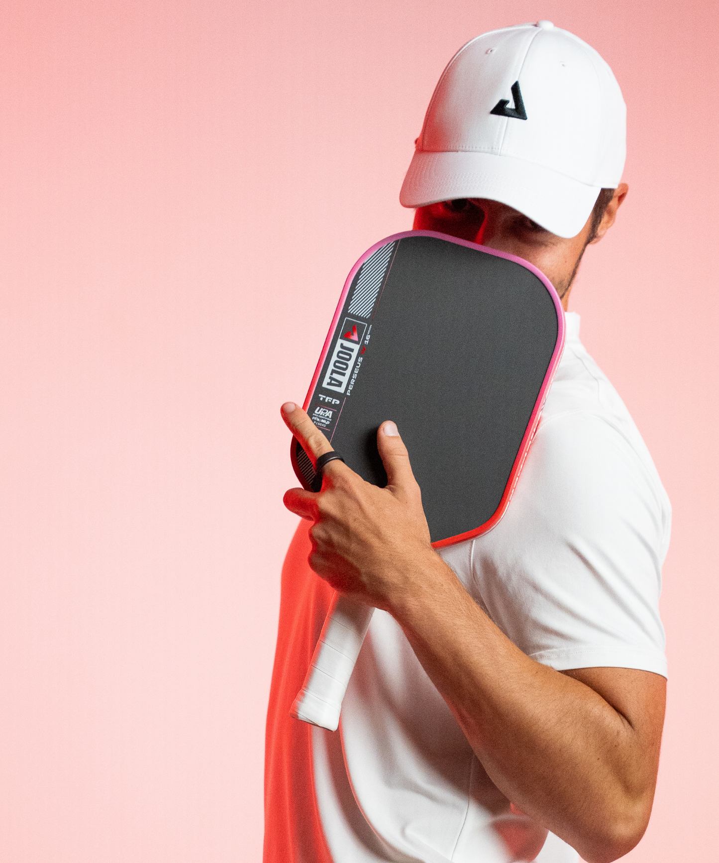 JOOLA BEN JOHNS PERSEUS PRO IV 16MM PICKLEBALL PADDLE - GUAVA RUSH