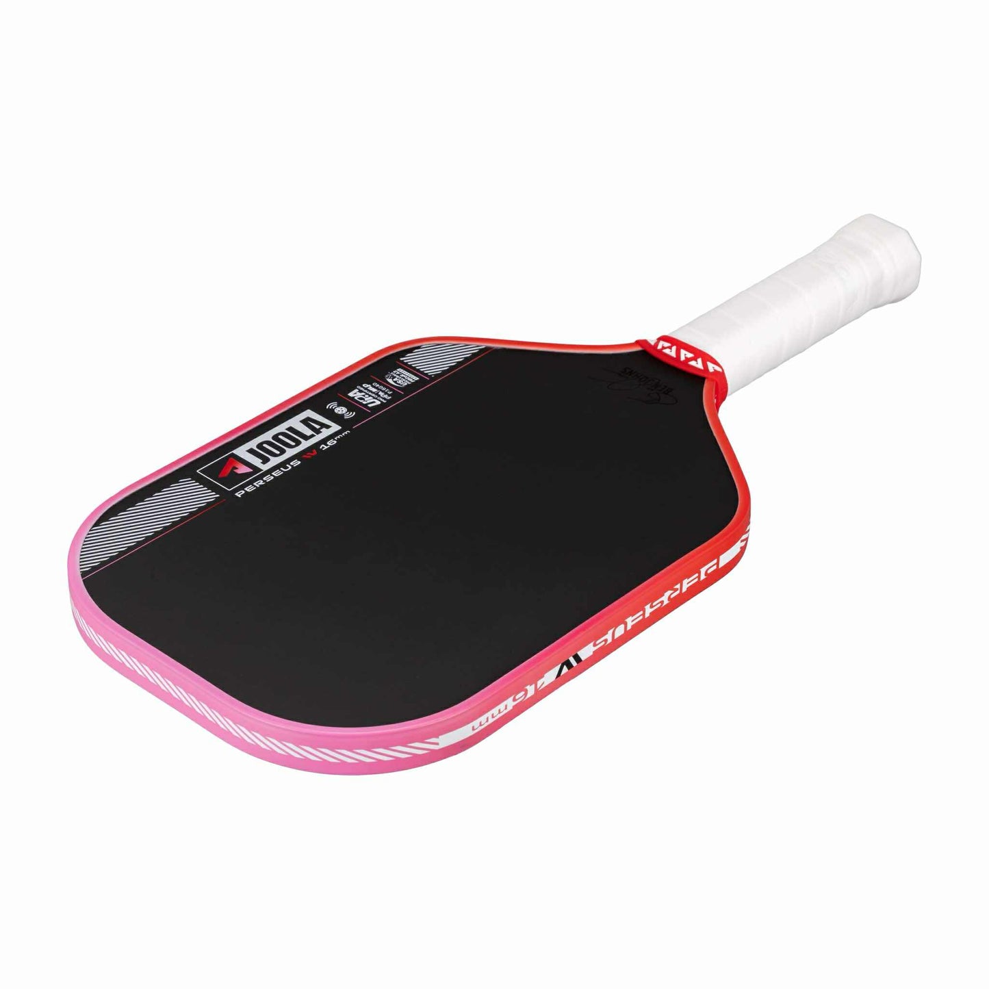 JOOLA BEN JOHNS PERSEUS PRO IV 16MM PICKLEBALL PADDLE - GUAVA RUSH